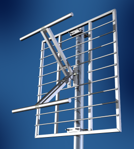 Antena VHF Painel Duplo Dipolo